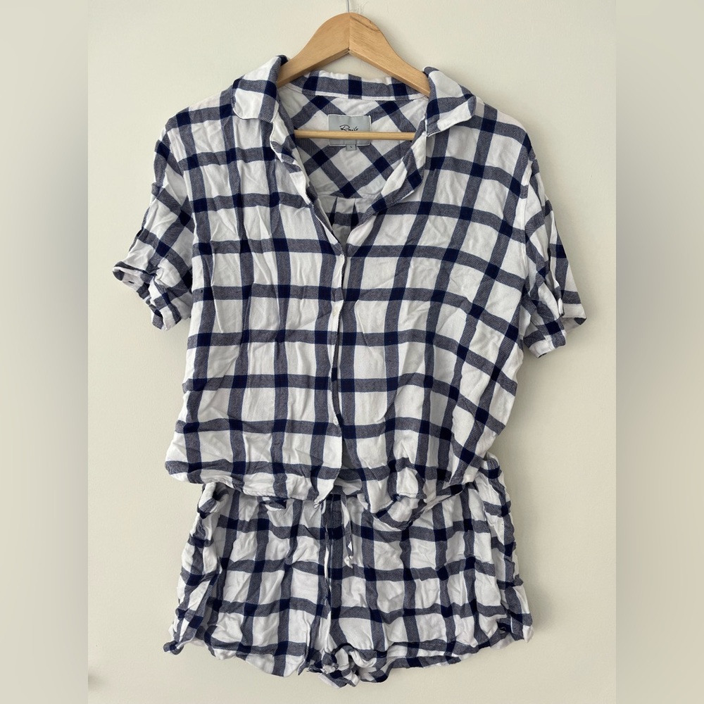Rails Shorts Pajamas Size L